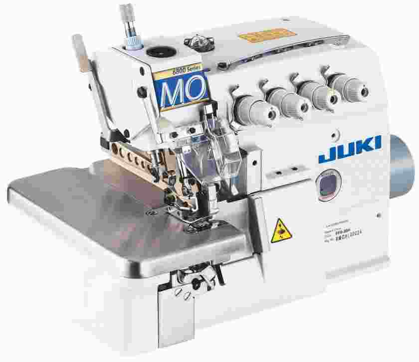 Juki MO-6814S - 4 Thread High-speed Overlock Industrial Serger with Table, Stand and Servo Motor